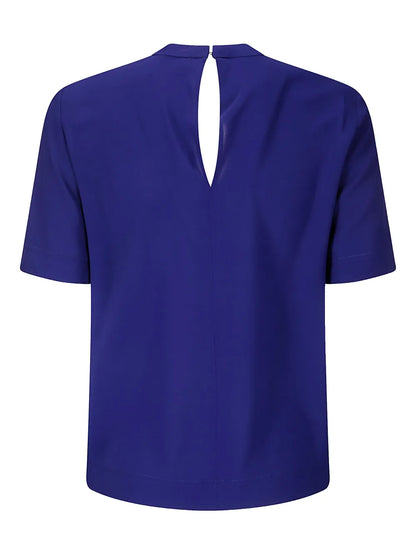 Eyelet-Detailing T-Shirt