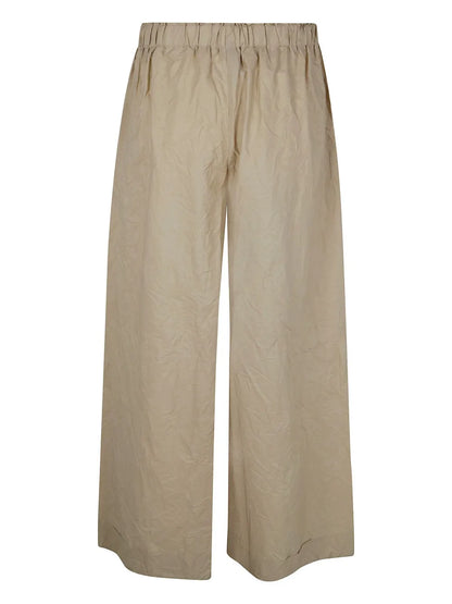 Elasticated-Waistband Trousers