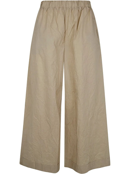 Elasticated-Waistband Trousers