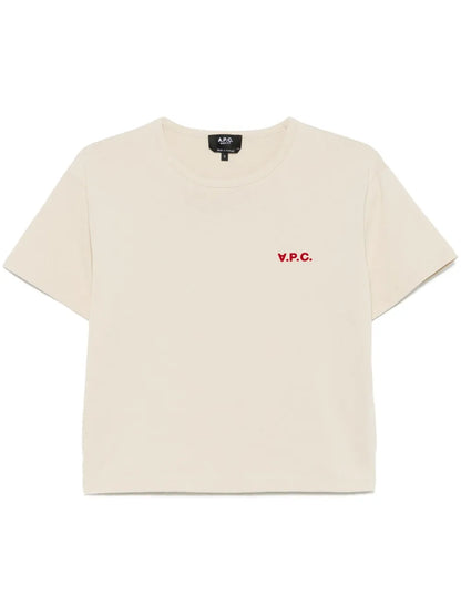 Logo-Flocked T-Shirt