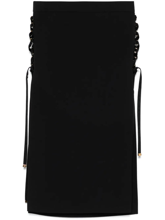 Lace-Up Skirt