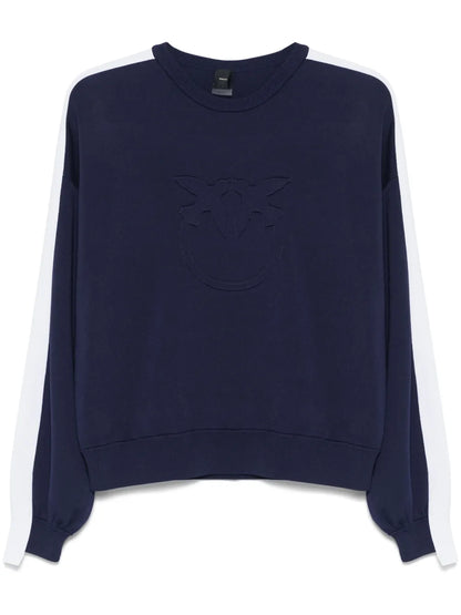 Logo-Embossed Sweater