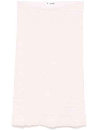 Crepe Jersey Midi Skirt