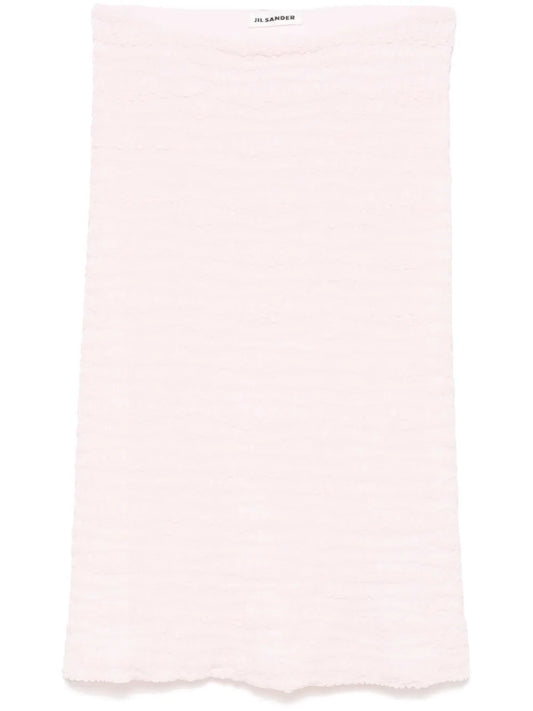 Crepe Jersey Midi Skirt