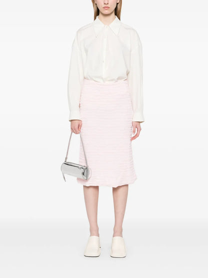 Crepe Jersey Midi Skirt