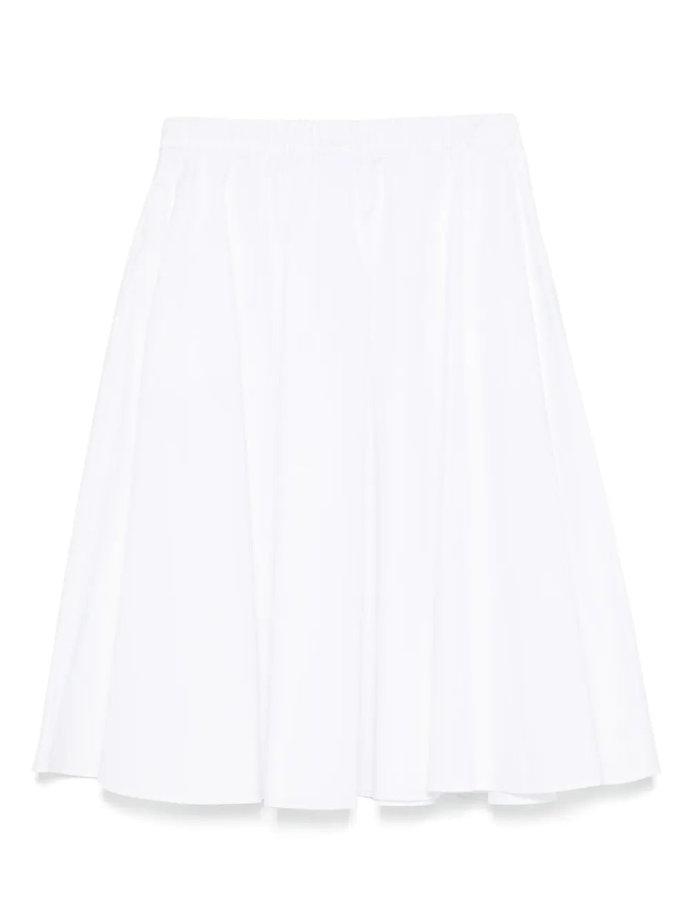 Cotton Midi Skirt