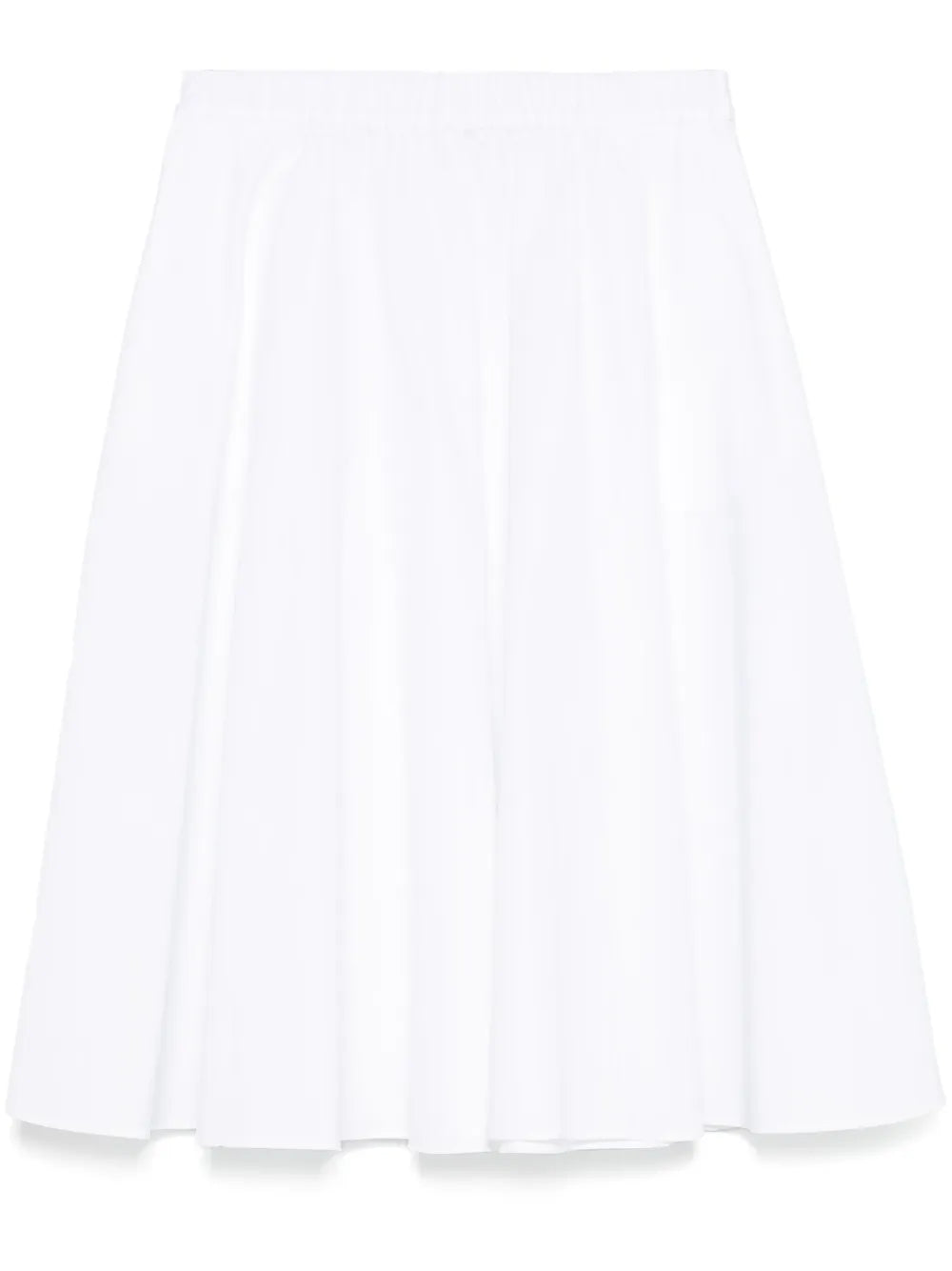 Cotton Midi Skirt
