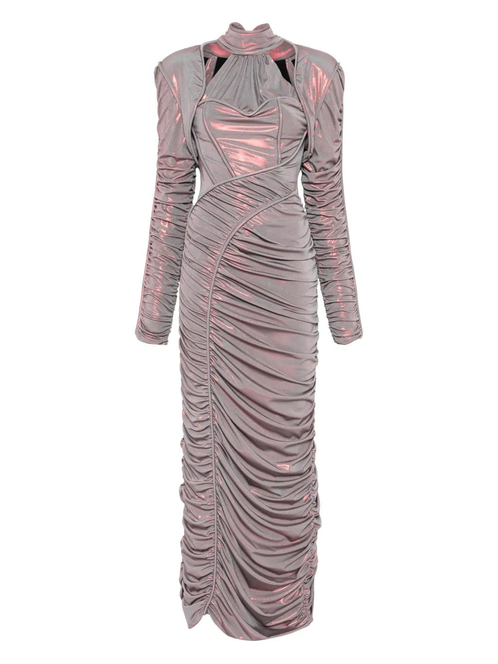 Holographic Maxi Dress