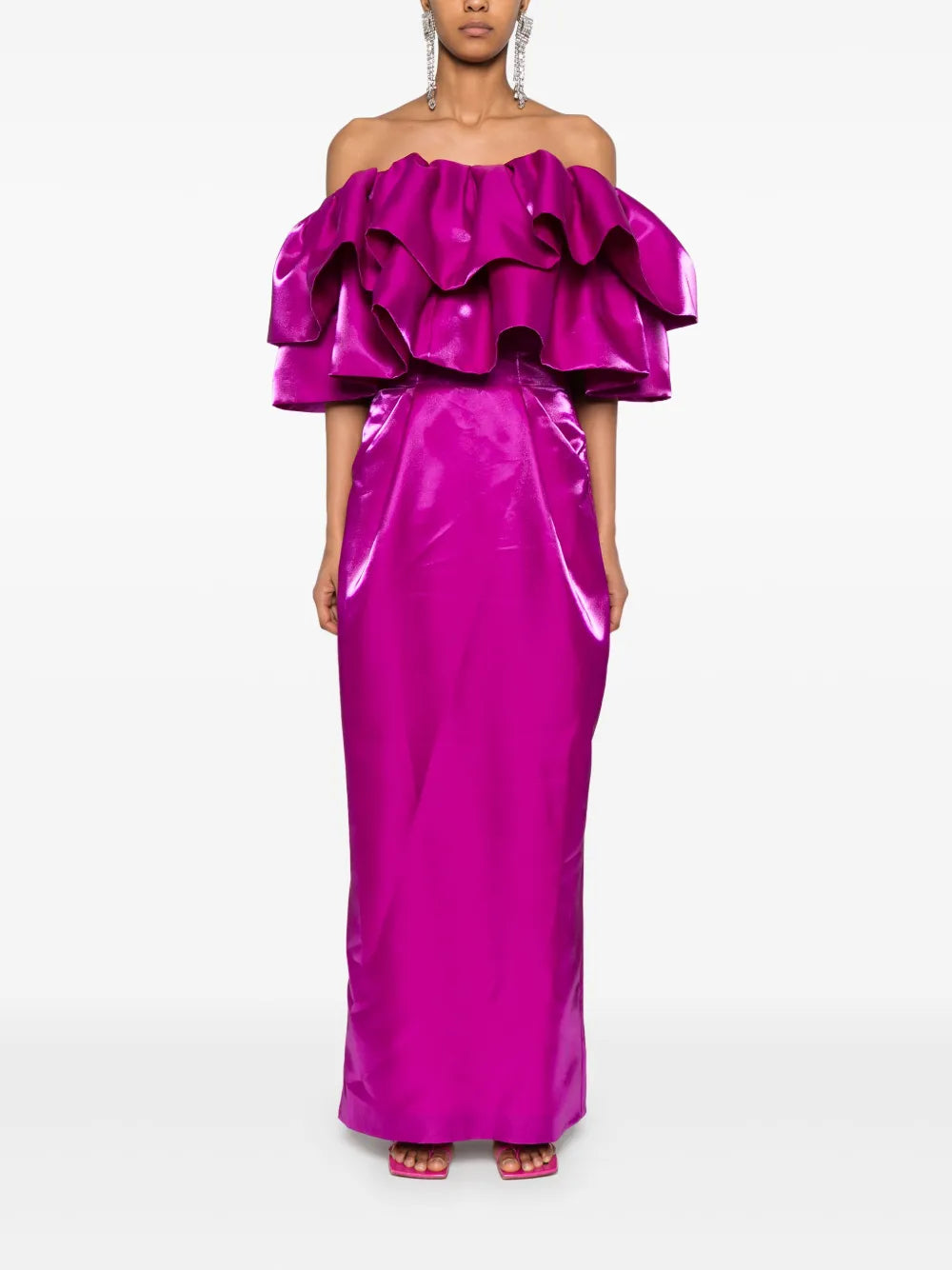 Ruffled Maxi Dress