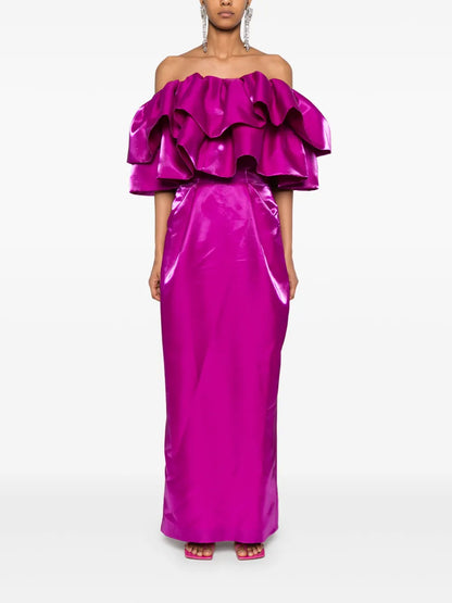 Ruffled Maxi Dress