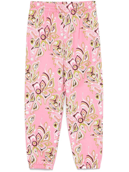 Printed Track Pants