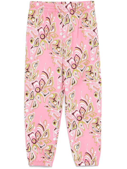 Printed Track Pants