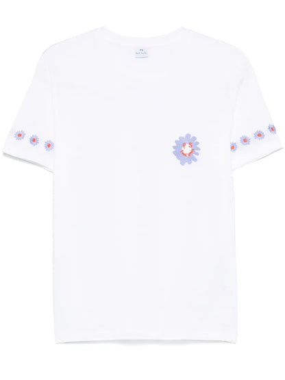 Ps Daisy-Embroidered T-Shirt