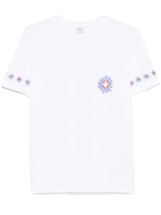 Ps Daisy-Embroidered T-Shirt