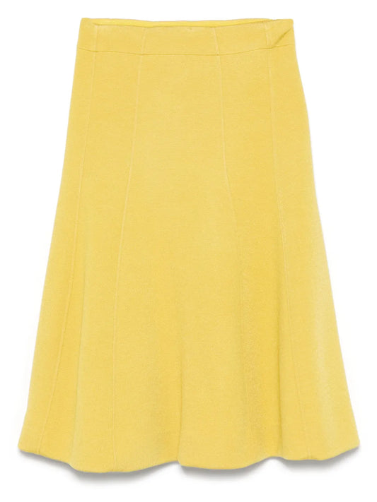 Flared Midi Skirt