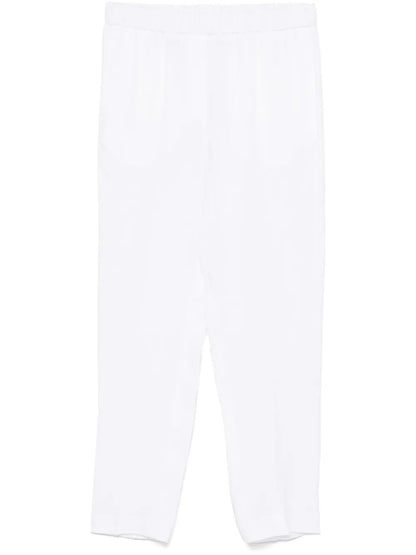Linen Tapered Trousers