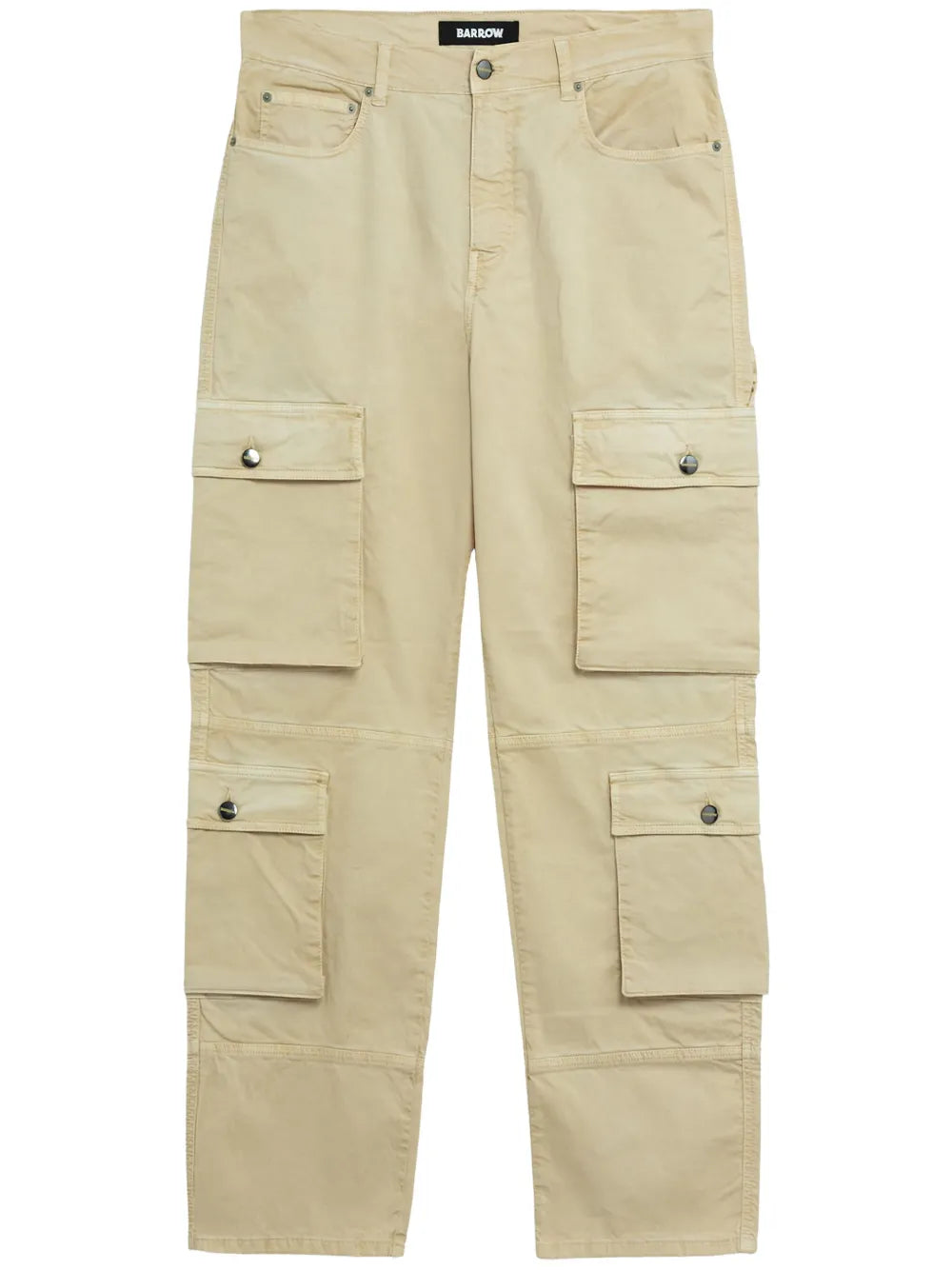 Straight-Leg Cargo Trousers