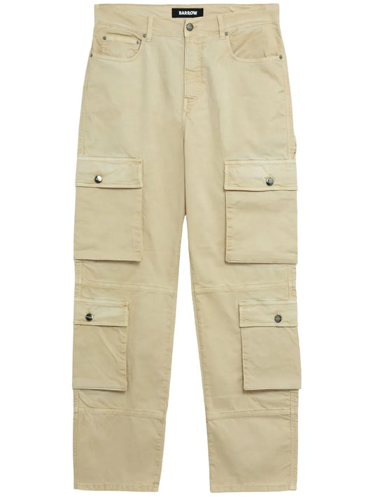 Straight-Leg Cargo Trousers