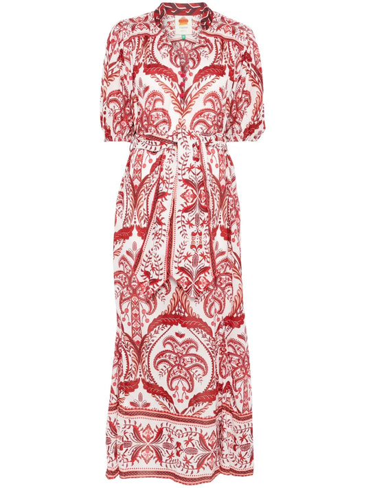 Tropical Cameo Maxi Dress