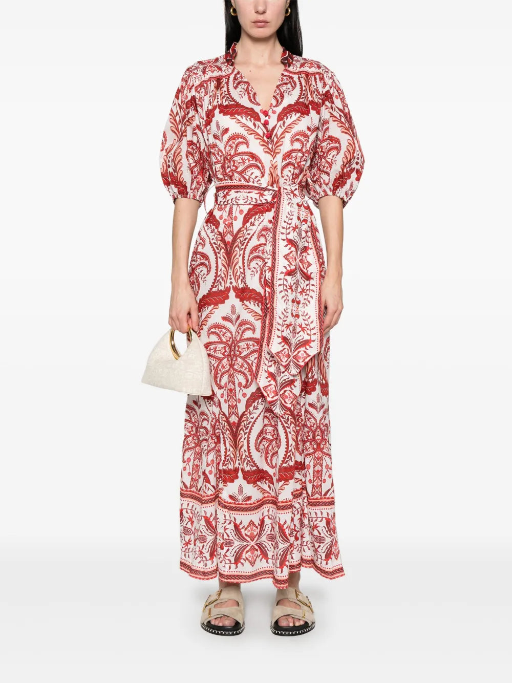 Tropical Cameo Maxi Dress