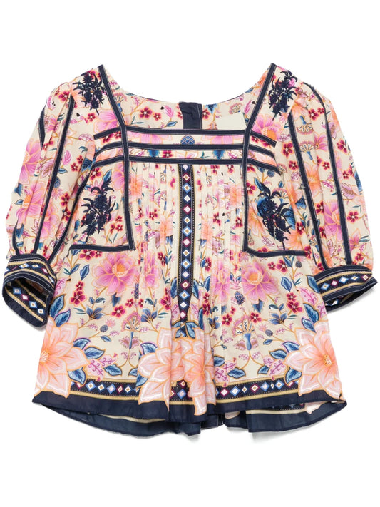 Superbloom Tapestry Blouse