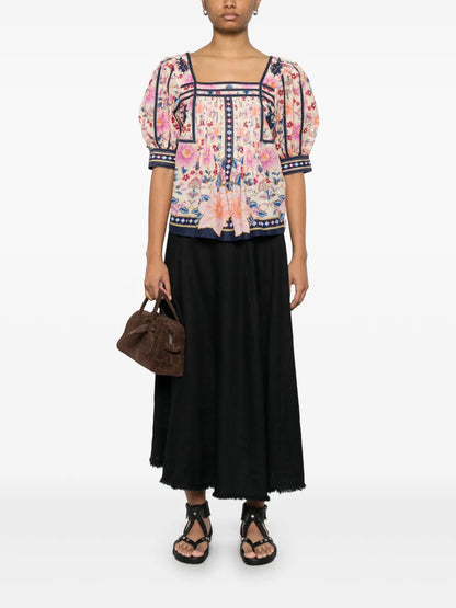 Superbloom Tapestry Blouse