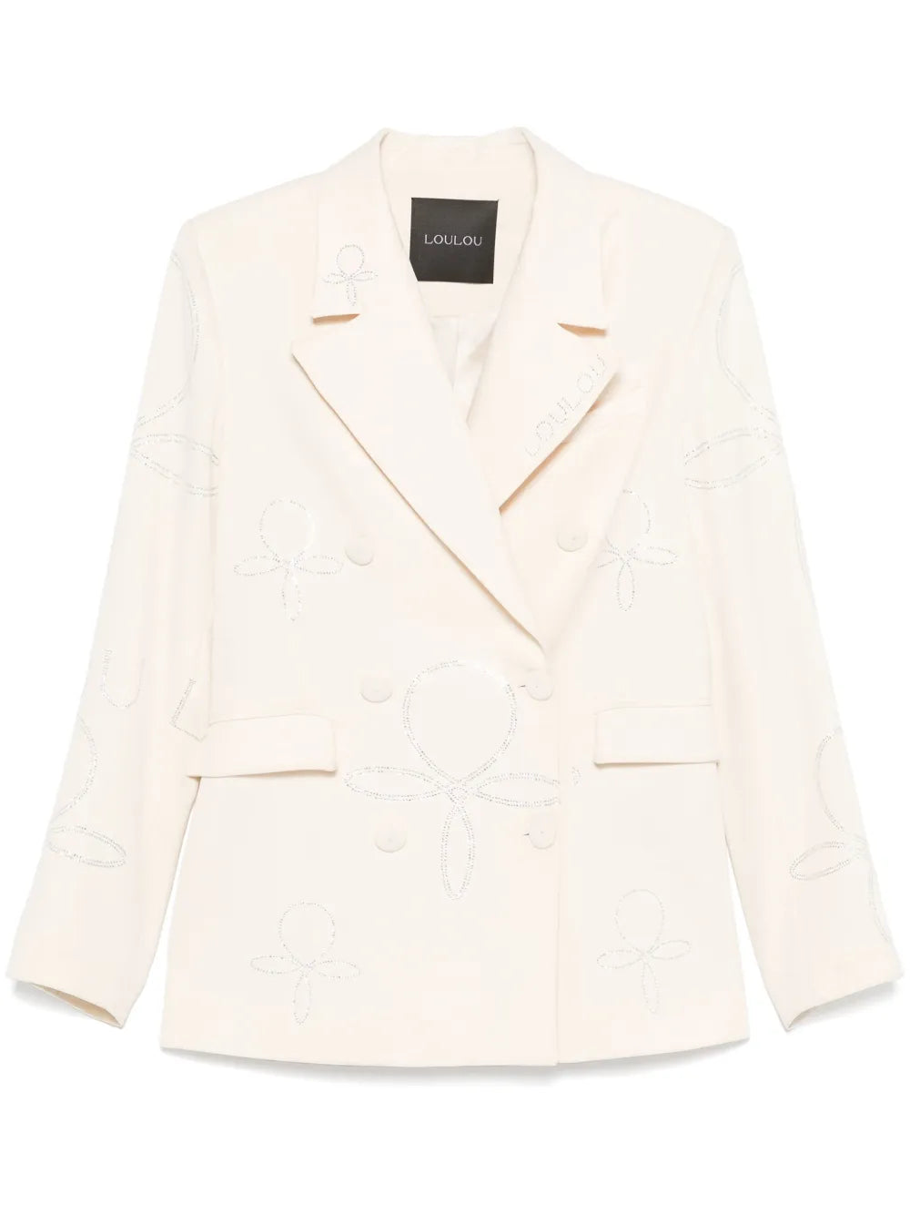 Rhinestone-Embellished Blazer