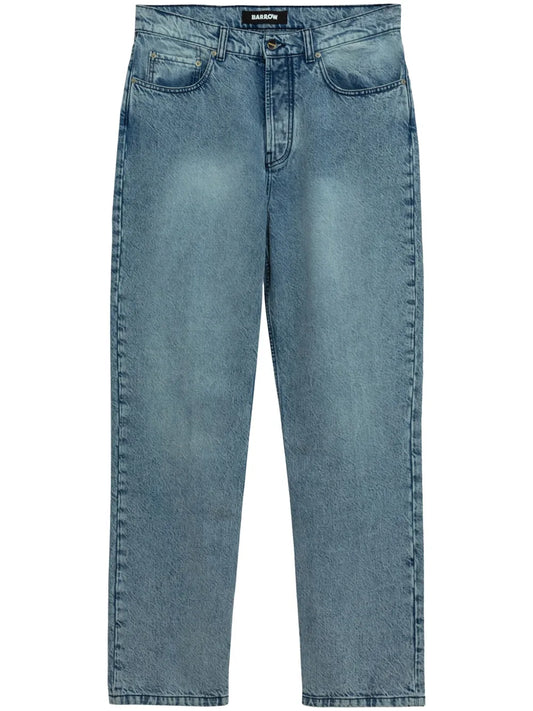 Seam-Embellished Jeans