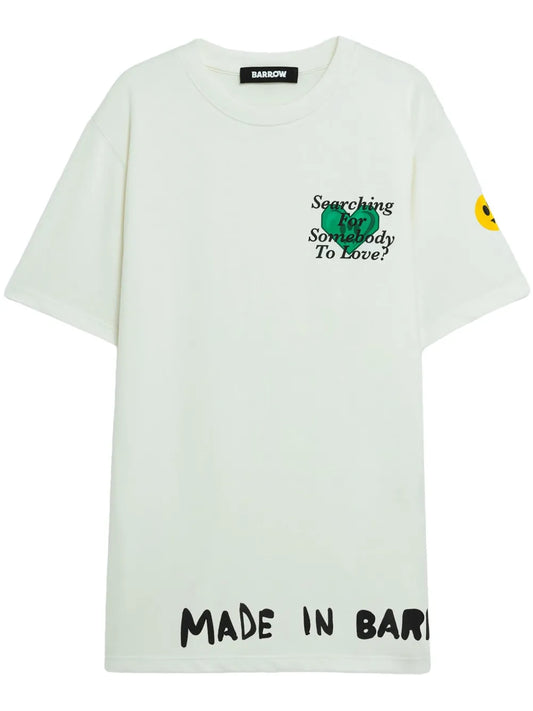 Text-Print T-Shirt