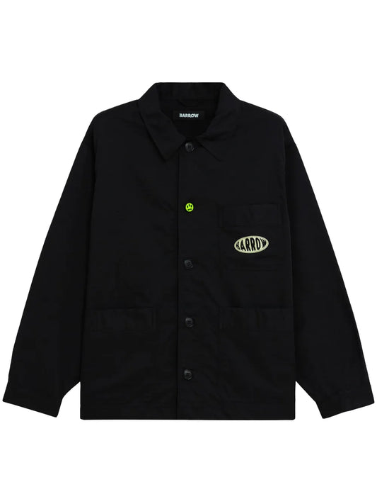 Logo Shirt Jacket