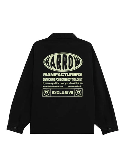 Logo Shirt Jacket
