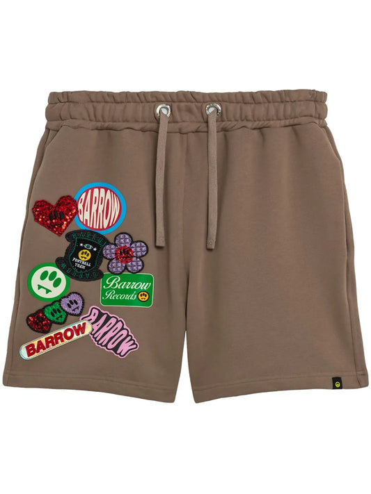 Patch-Detail Shorts