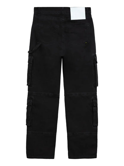 Straight-Leg Cargo Trousers