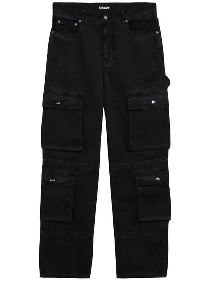 Straight-Leg Cargo Trousers