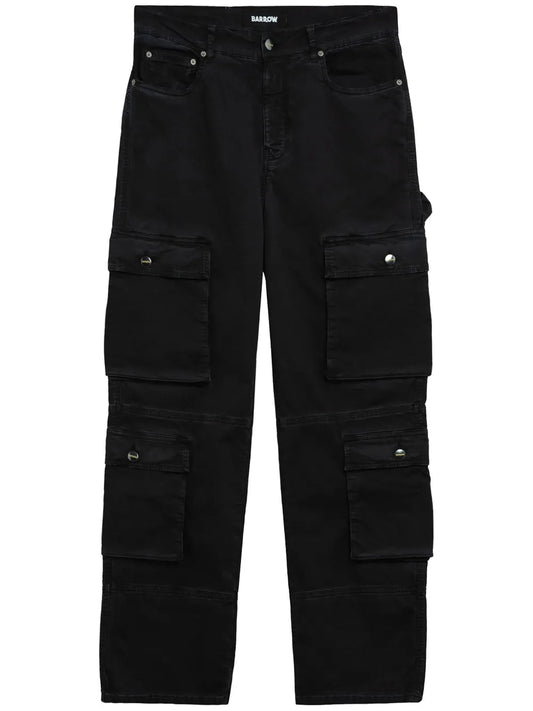 Straight-Leg Cargo Trousers