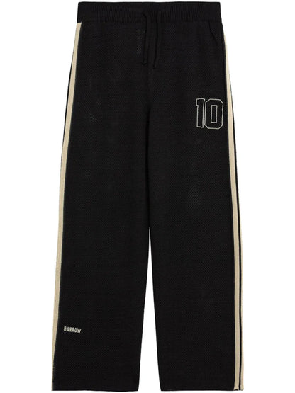 Logo Straight-Leg Trousers