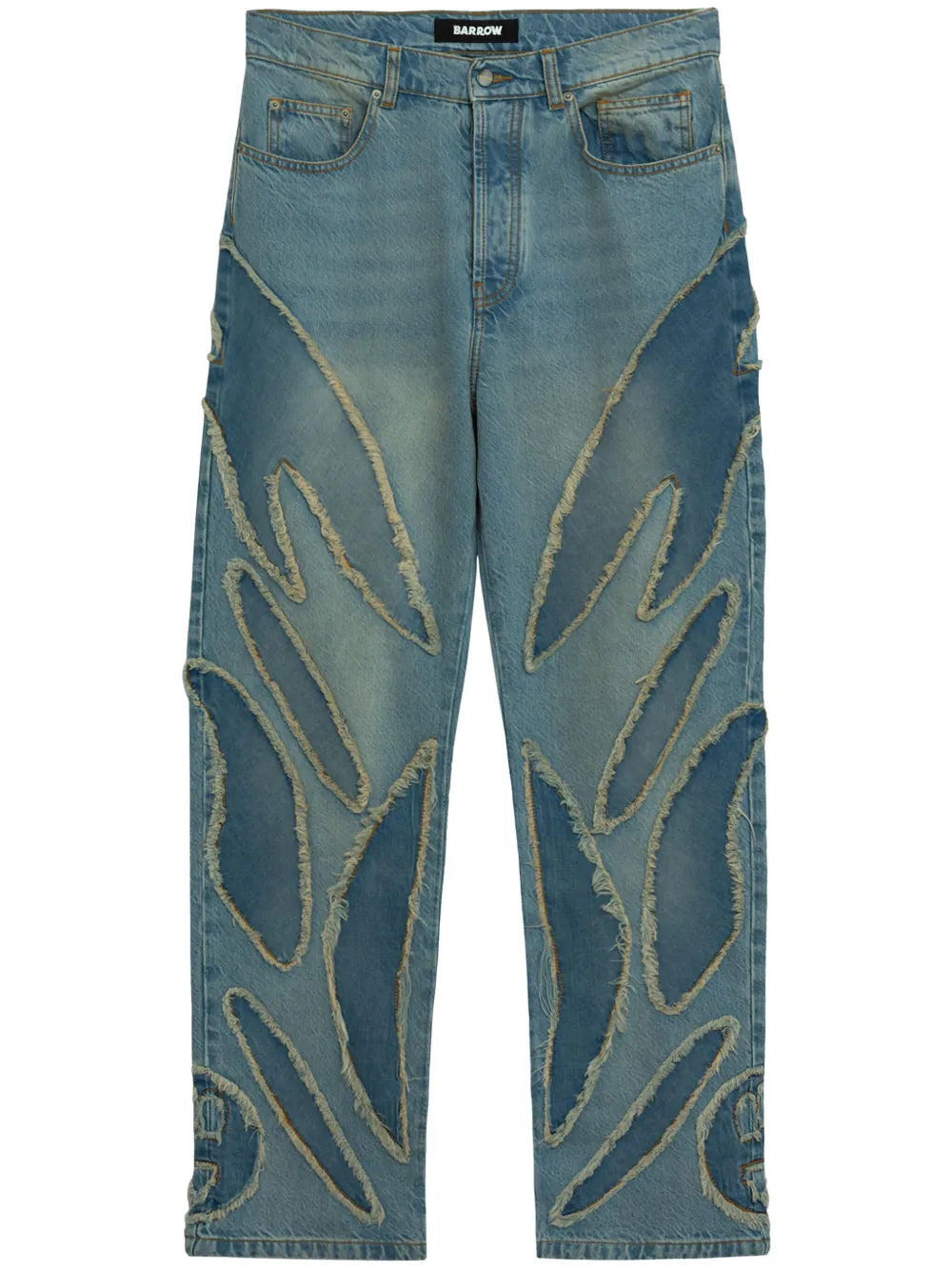 Panelled Jeans