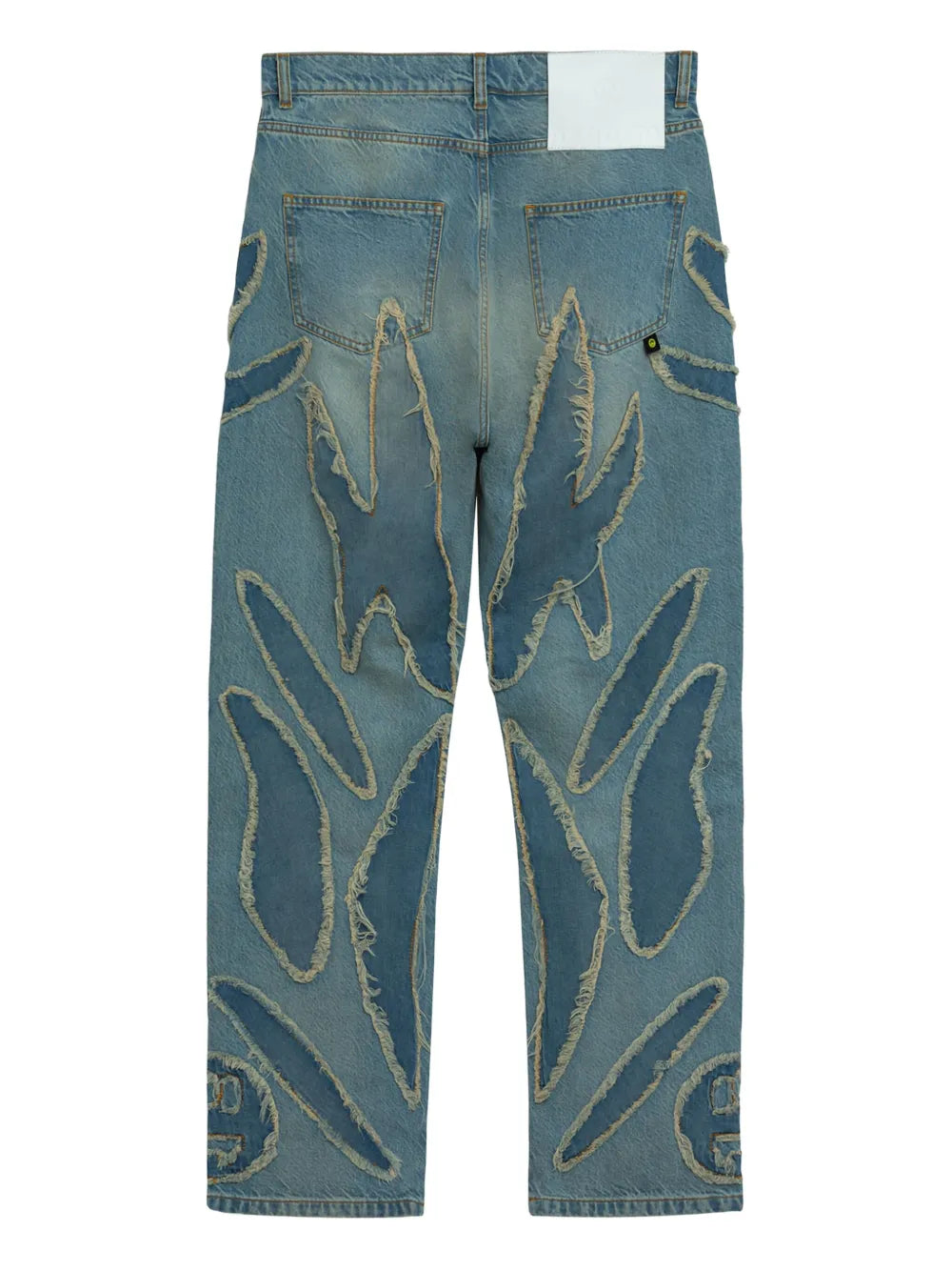 Panelled Jeans
