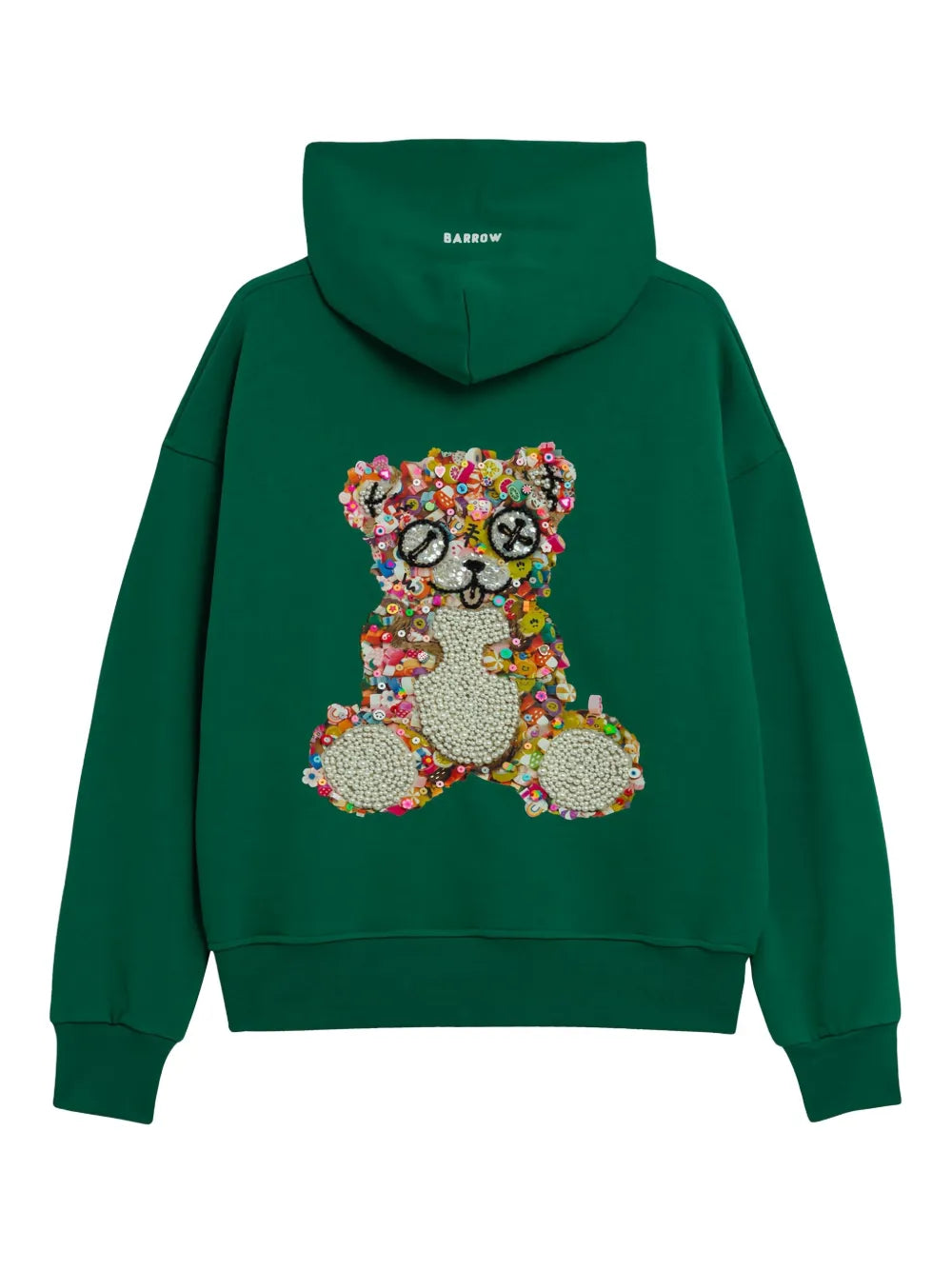 Bear-Motif Hoodie