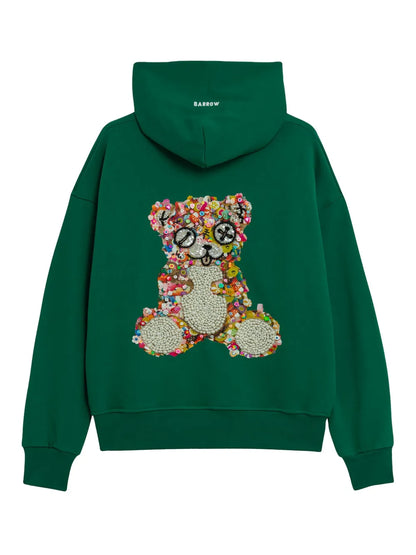 Bear-Motif Hoodie