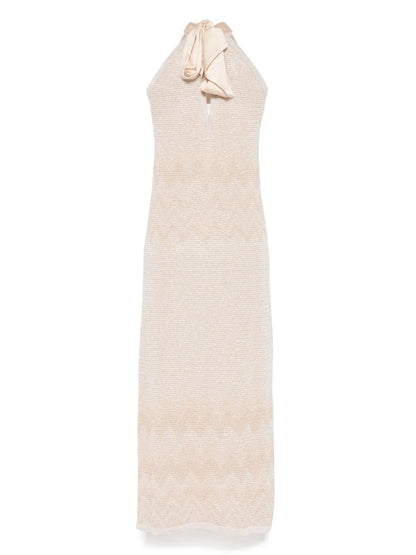 Lurex Midi Dress