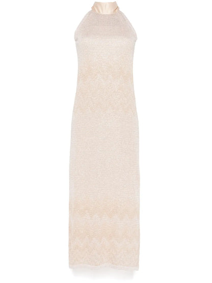 Lurex Midi Dress