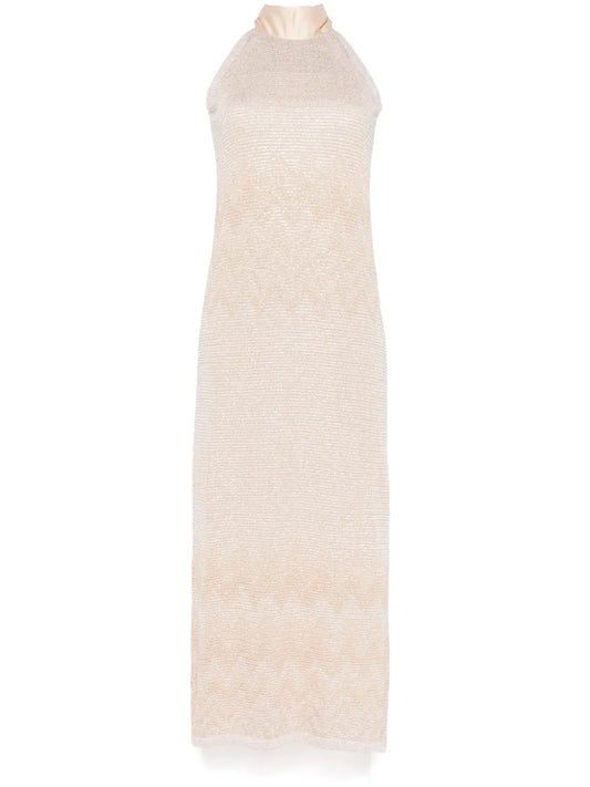 Lurex Midi Dress