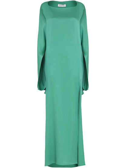 Long-Sleeve Maxi Dress