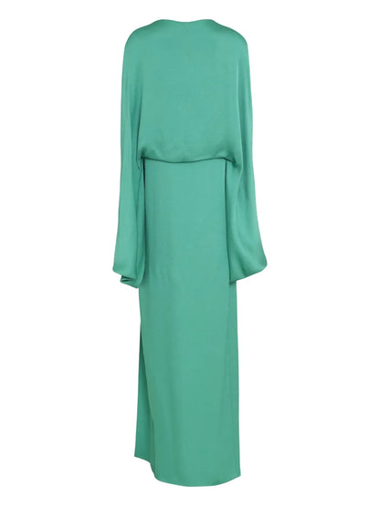 Long-Sleeve Maxi Dress