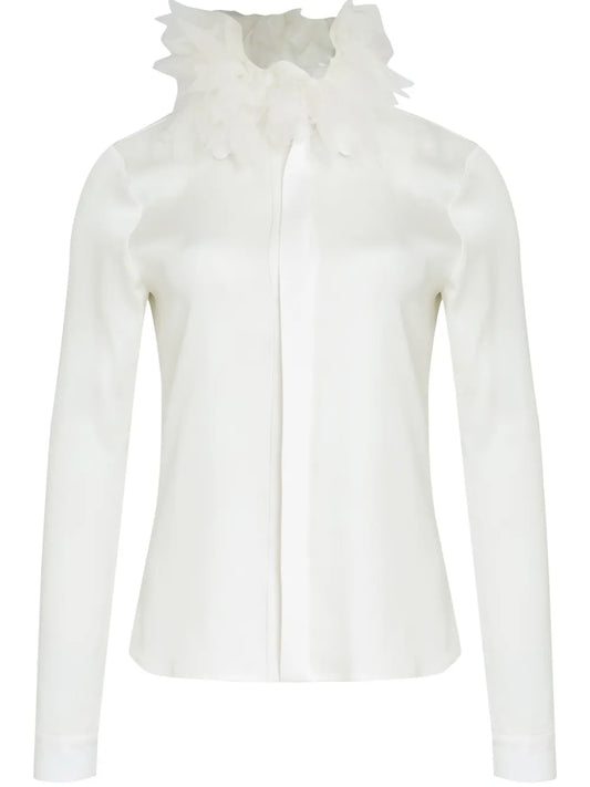 Floral-Motif Shirt