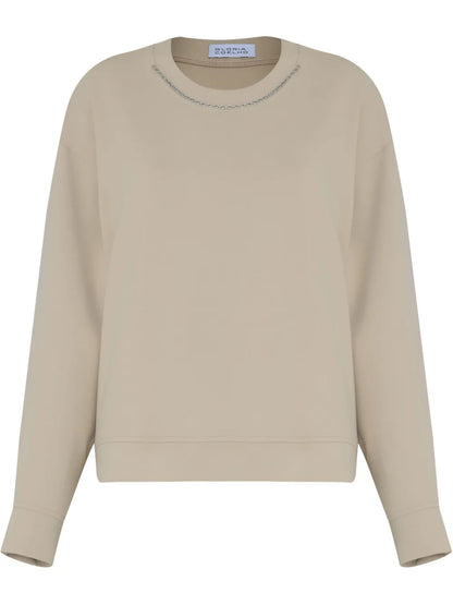 Chain-Detail Sweatshirt