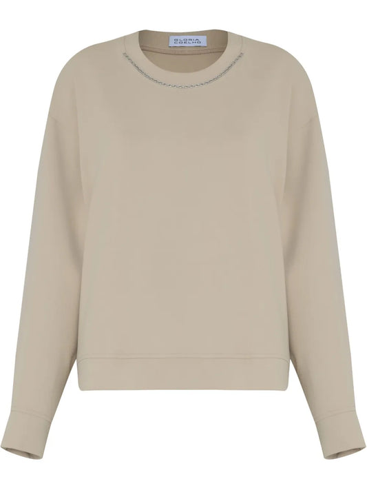 Chain-Detail Sweatshirt