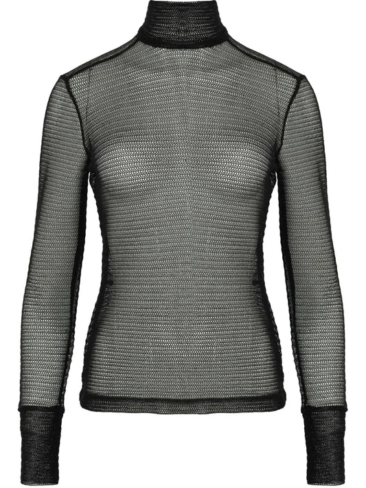 High-Neck Top