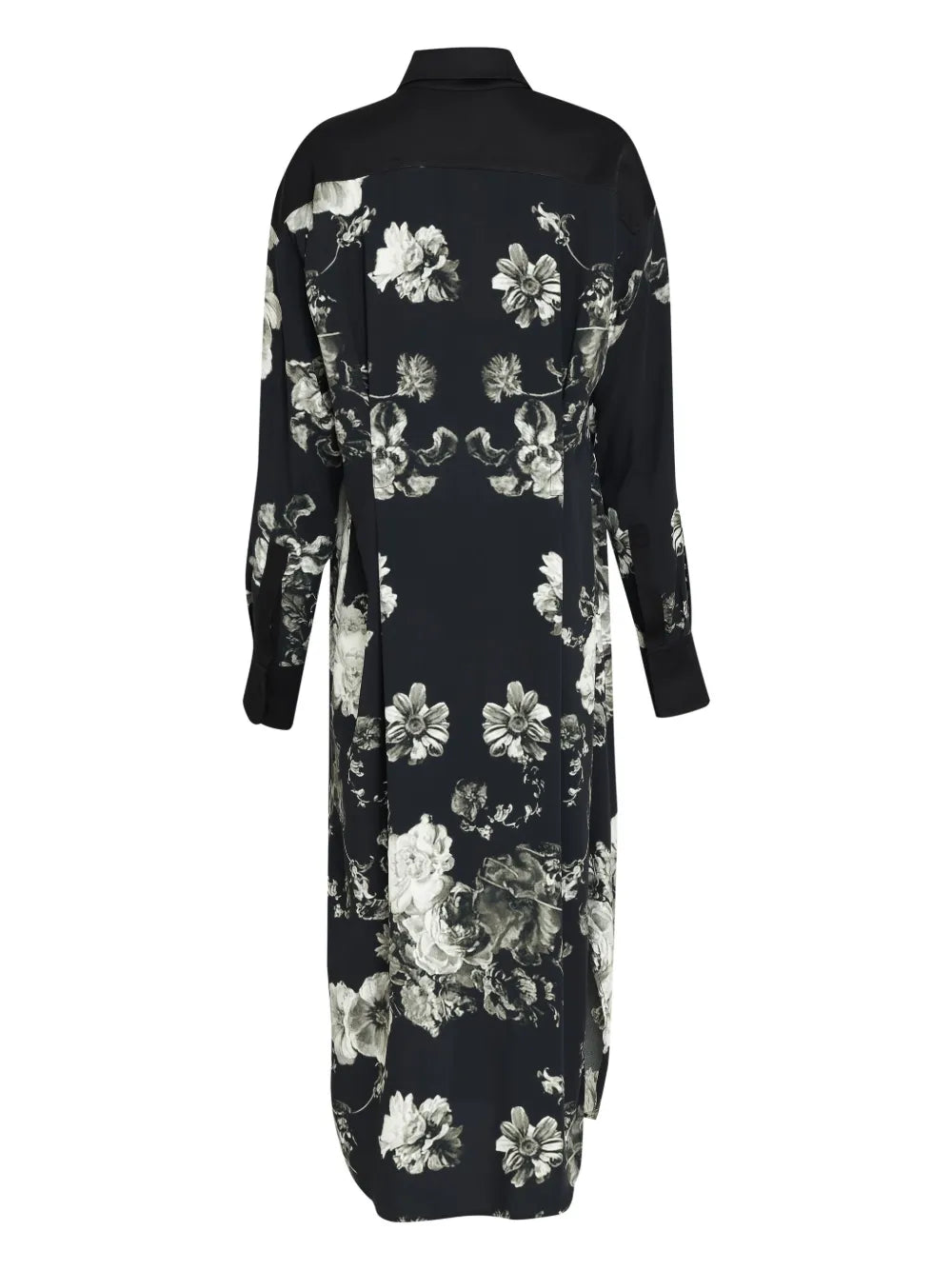 Floral-Print Shirt Dress